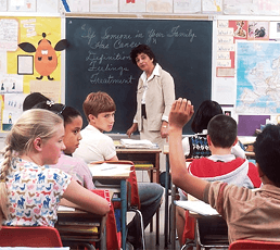 Teacher training session